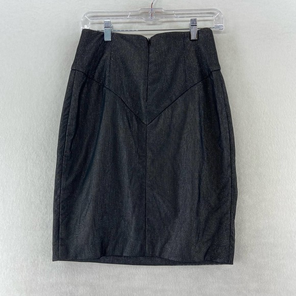 Black Halo‎ Skirt Sz 6 Stretch - Picture 4 of 7